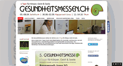Desktop Screenshot of gesundheitsmessen.ch